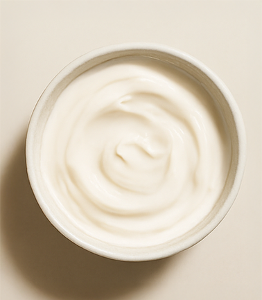 Bowl of yogurt